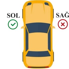 Resim Volkspar Tiguan 2008-2011 Model Arası Uyumlu Sol Sürücü Tarafı Dış Ayna Camı Elektrikli Isıtmalı 