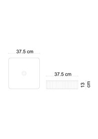 Resim Lena E-W1003MF Tezgahüstü Lavabo Füme 