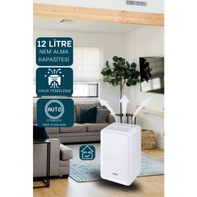 Resim Kurutek KT12C Ev Tipi Nem Alma Cihazı 