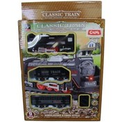 Resim Ctoy Tren Seti 9 Parça Açık Gri 