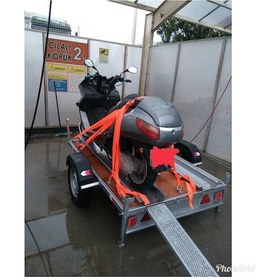 Resim Motosiklet Taşıma Römorku 