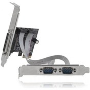 Resim Dark Dk Ac Pep32 Pcıe 2port Serial & 1port Paralel Çevirici Kart 