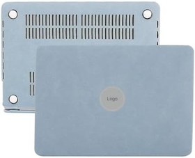 Resim McStorey MacBook Air 13 inç Kılıf - Mavi Kumaş Kaplama, Sert Kapak Koruyucu, İnce Hafif Tasarım, A1369 A1466 Uyumlu 