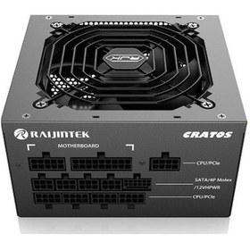 Resim Raijintek Cratos Atx 3.0 1000w 80+ Gold Pcıe 5.0 Full Moduler Atx Güç Kaynağı Rj-0r30b00005 