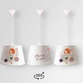 Resim Popcorn Kids Pettıng Konik Sarkıt Aydınlatma (Large) 