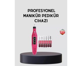 Resim Prativas Tırnak Matkap Makinesi - Profesyonel Manikür Pedikür Cihazı, Ayarlanabilir Hız Sessiz Çalışma 