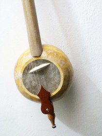 Resim 4 Courses Gourd Kabak Kemane Kemence W/ Bag sd3 