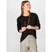 Resim Faik Sönmez Kadın Uzun Kol T-shirt B00013 (B00013) 