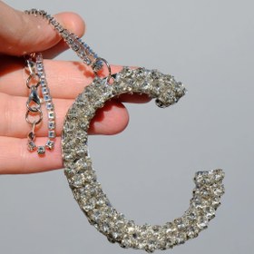 Resim TASARIM ARABAM ATİKE ELİF AKIN Gümüş 7 Cm ''c' Harf Dikiz Süsü 