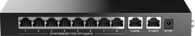 Resim Magic Bs210t-p 8 Port Poe+ 2 Port Uplink 10-100-1000 Mbps Metal Kasa Swich-113085 