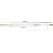 Resim ATV Yuki Aydos Sol Aks 314xbilya Yatağı 25x6-24 Freze Öm 