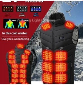 Resim Willowhaven Siyah Xxl Kolsuz Isıtmalı Yelek: 27 Isıtma Bölgeli, 4 Kontrollü, 3 Sıcaklık Ayarı 