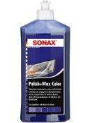 Resim Sonax Renkli Nano Parlatıcı Ve Koruyucu Cila Mavi 250 Ml Sonax