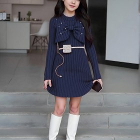 Resim 2 Parça Kızlar İçin Zarif Kışlık Elbise ve Kazak Benzeri Üst Takım - İnci Detaylı Fiyonklu Sırt Baskılı Uzun Kollu Bluz, Partiler, Düğünler için Makinede Yıkanabilir Mor Kıyafet (, 2 Parça Set), Mükemmel, Kız Kıyafetleri, Kızlar İçin Kıyafetler, Kız Kıyafet Takımları, Kız Çocuk Giysileri, Kızlar İçin Sonbahar Kıyafetleri, Kızlar için kışlık elbiseler, Kız Kıyafetleri, Kızlar için Kışlık Giyim, Kızlar için Noel Kıyafeti, Noel Elbisesi, Kızlar İçin Sonbahar Kıyafetleri, 