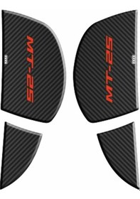 Resim Yamaha Mt25 2020 - 2024 Uyumlu Yan Pad 001 Çok Renkli 