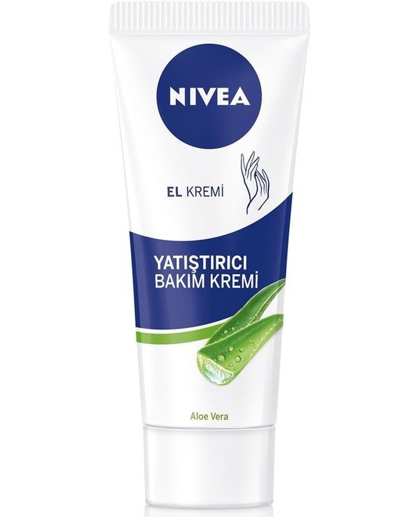Neta Home & Cosmetics Nivea Yatıştırıcı Ve Nemlendirici El Bakım Kremi Aloe Vera 75 ml Fiyatı ve Özelliklerı - Badem