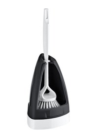 Resim Titiz Tp-118 Plastik Wc Klozet Tuvalet Fırça Seti Takımı - Siyah 