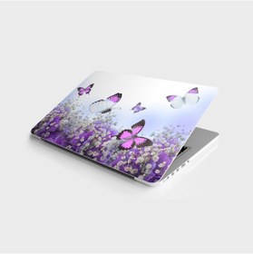 Resim Laptop Sticker Bilgisayar Notebook Pc Kaplama Etiketi Beyaz Çiçek 