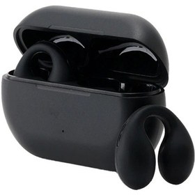 Resim Mufunye Kablosuz Bluetooth Kulaklık Kulak Klipsli Kemik İletimli Kulaklıklar Spor Kulaklıkları-siyah 