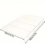 Resim Willowhaven Şeffaf Su Geçirmez 1x Ön Kapı Saçağı - Kolay Montaj 