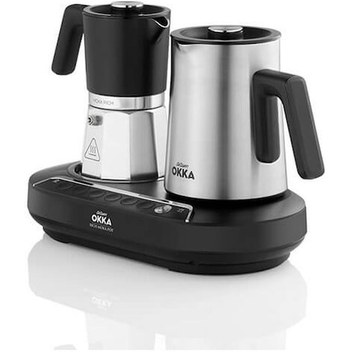 Arzum OK0027 Okka Rich Moka Pot İtalyan ve Türk Kahve Makinesi