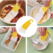 Resim ENEFENDİ Silikon Uçlu Bulaşık Temizleme Kazıyıcı Spatula 