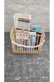 Resim Sorgun Kadın Kooperatifi Dekoratif Dergilik - Gazetelik (24 cm yükseklik) 