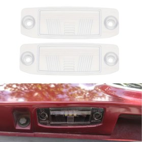 Resim 2'li Arka Plaka Lamba Kapağı | Hyundai ve KIA için Şeffaf ABS Reçine Lens Yuvası, Model 925102P000 92510-2P000 