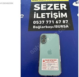 Resim Apple iPhone 16 İkinci El YD | 128 GB | Deniz Mavisi 