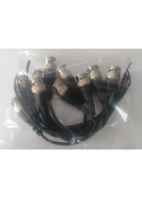 Resim Ayfekam 20 Adet Hazır Kablolu Bnc Konnektör Ahd Tvı Cvı Cvbs 