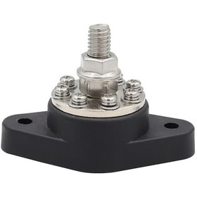 Resim 3/8 İnç M10 Rv Yat 2 M5x20 Vidalı 8 Terminal Saplaması Siyah 