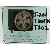 Resim TEKISI KALORİFER-12V TEK FANLI KOLTUK ALTI AKSİYEL FANLI T201 - TEKISI-TTAA12 