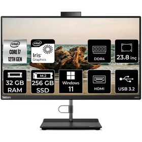 Resim LENOVO THİNKCENTRE NEO 30A i7 1260P 32GB RAM 256GB SSD 23.8" FHD 