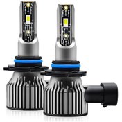 Resim Honmex 6500k Beyaz Işık 120w 12000lm Led Far Ampülü, Ip68 Su Geçirmez, 10-32v Geniş Voltaj, A6 9006/hb4 Uyumlu, 2 Adet Set 