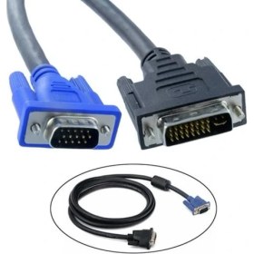 Resim Leonpro 3 Metre DVI VGA Kablo 24+5 DVI VGA Kablo 
