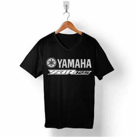 Resim Yamaha Ybr 125 Ybr125 Motosport Motosiklet Logo V Yaka Tişört 