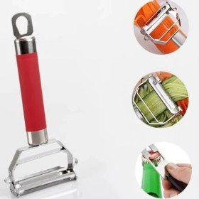 Resim Hane216 Pratik Paslanmaz Çelik Turbo Julyen Meyve Sebze Soyucu Kesici Doğrayıcı 