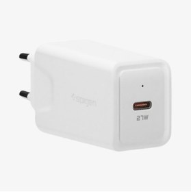 Resim Spigen 27W USB-C Hızlı Şarj Aleti Güç Adaptörü iPhone & Android & iPad Type-C - 000CA26477 