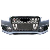 Resim Audi A8 2011-2013 İçin Uyumlu RS8 Ön Tampon Panjur Set 