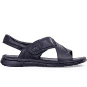 Resim Pierre Cardin 7148 Erkek Terlik Hakiki Deri Rahat Sandalet 