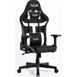 Resim adore mobilya Adore Gaming Apollo Profesyonel Oyuncu ve Yönetici Koltuğu-Siyah-Beyaz 42X124-131,5X64 cm 