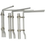 Resim Stahl Seyahat Valiz, 6 Bölmeli Organize Bölmeler, 4 Tekerlekli Kayar Kasa, 65cm, Siyah 