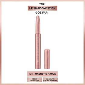 Resim Loreal Paris Le Shadow Stick Göz Farı - 120 Magnetic Mauve 