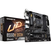 Resim Gigabyte B550M-DS3H, 4xDDR4, 2x M.2, DVI, HDMI, AM4 Soket Anakart 