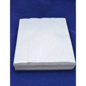 Resim Mikrofiber Beyaz Renk Gözlük Temizleme Bezi 100 Adet 15*18CM 