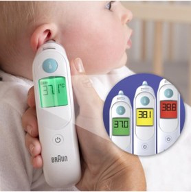 Resim Braun IRT-6515 Thermoscan 6 Kulaktan Ateş Ölçer 