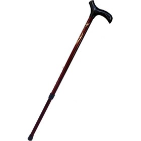 Resim Bora Alüminyum Metal Ayarlı Asa Baston Bordo 