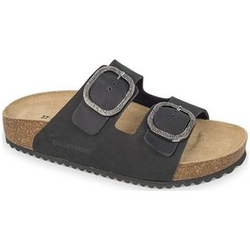 Resim Terlik Kadın Diğer Vg1571tk Valleverde Nabuk Slipper Nero Siyah 