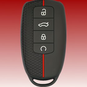 Resim Silikon Araba Anahtarı Kılıfı, Chery Tiggo 5 PLUS 7 PLUS 8 PLUS, Tiggo 7 Pro Max, Tiggo 8 Pro Max, Omoda C5 için - Anahtarlı Aksesuarlar Koruyucu 