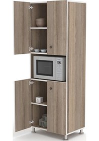 Resim Kenzlife fırın dolabı bedriye crd 185*66*45 mutfak banyo kiler ofis 